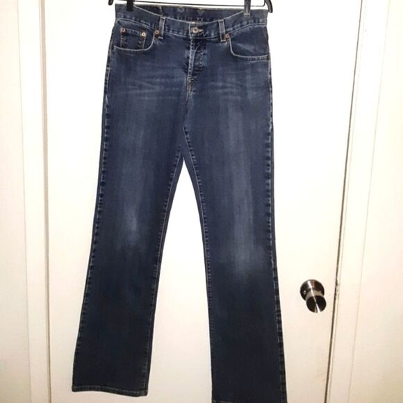 Lucky Brand Dungarees Button Fly Jeans 6/28 - Picture 1 of 6